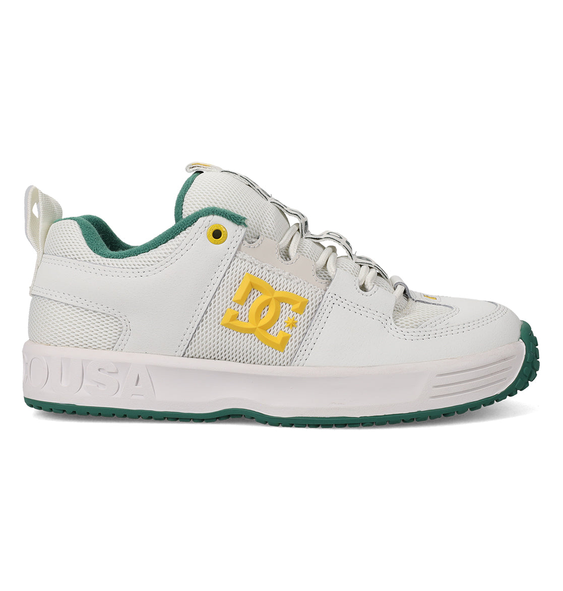 Off White/Yellow/Green