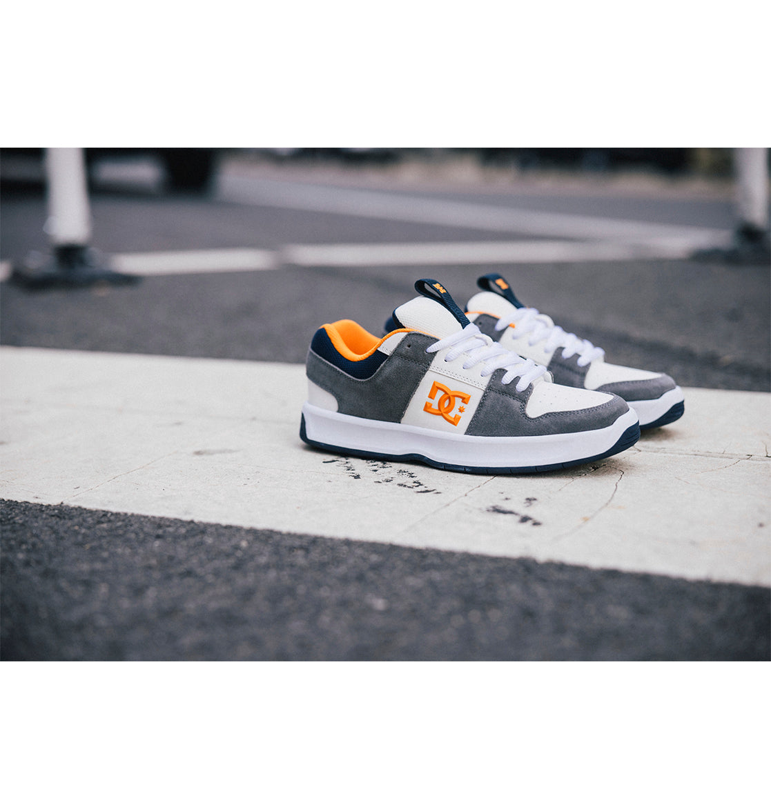 Grey/White/Orange