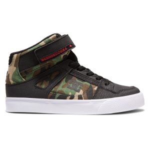 Kids' Pure High Elastic Lace High-Top Shoes